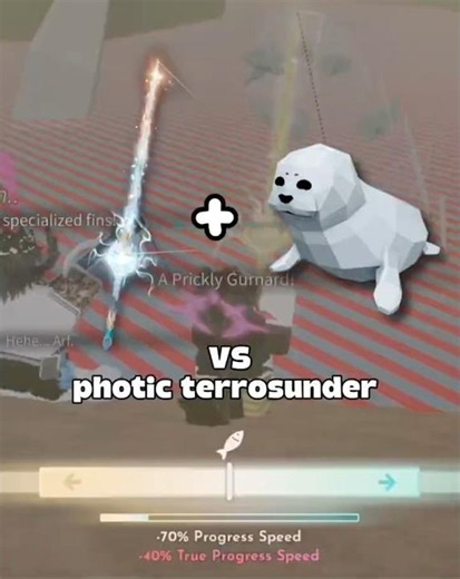 How to easily catch photic terrosunder #fisch #roblox