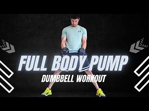 Total Body Dumbbell HIIT: Easy Full-Body Pump Workout at Home!