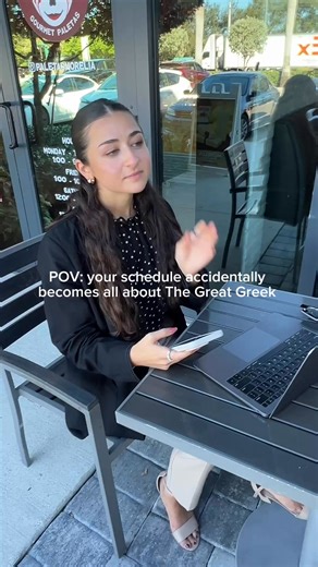 2K views | It happens fast 路‍♀️your schedule starts revolving around The Great Greek. Fresh Greek food, easy meals, and flavors that make lunch or dinner way easier ... we get it #mediterraneaneats #thegreatgreek #livegreateatgreek | The Great Greek Mediterranean Grill | Facebook