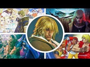 Street Fighter 6 World Tour - All Ken Cutscenes, Dialogues and Art (Max lvl + Bond)