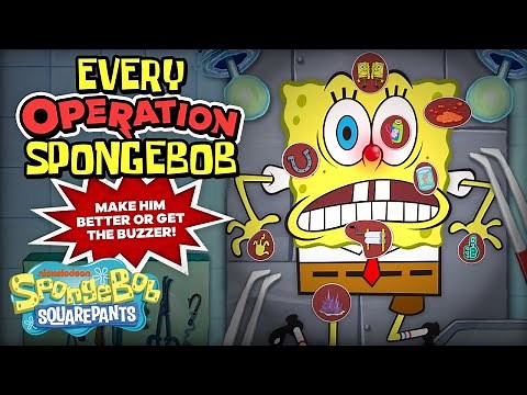 "Operation" SpongeBob | Every SpongeBob Operation EVER!