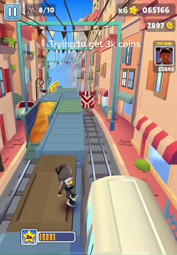 And someone commented to get 100k points and I got 600k points🙂 #subwaysurfers #fypシ゚viral #viral #fyp #challenge