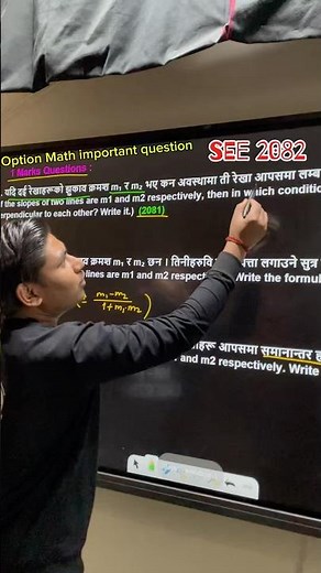 Class 10 Optional math important questions | SEE 2082