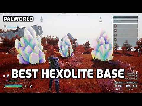 Palworld: 3 Hexolite Quartz In One Base | Best Base Location