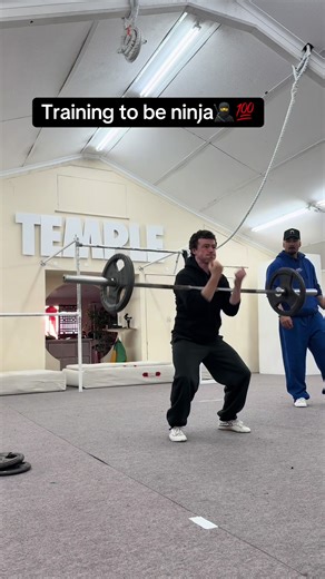 Ninja Training🥷🫡 #ninja #workout #kungfu #gym #fun
