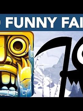 Temple Run 2 FROZEN SHADOWS Fails | 30 Funny Fails in Frozen Shadows