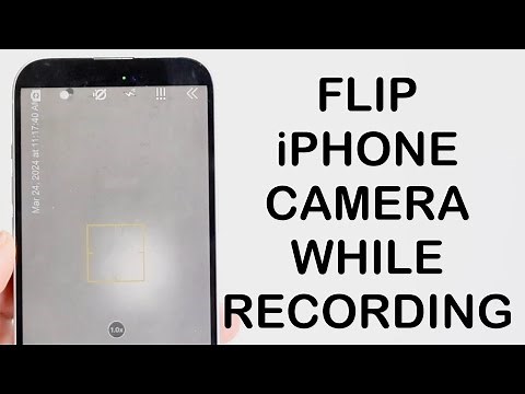 How To Flip Your Camera While Recording Video On iPhone! (2024)