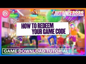 Just Dance 2026 Edition - Nintendo Switch Game Code Redemption Tutorial