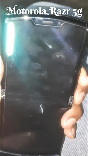 Motorola Razr 5G Broken Screen | Lcd Problem#motorolarazr