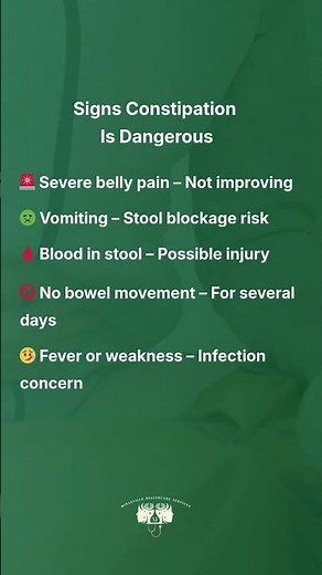 Signs Constipation Is Dangerous