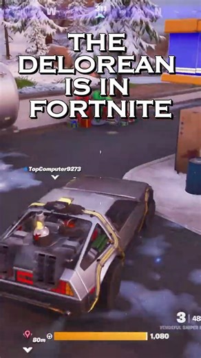 Did You Know the DeLorean Is in Fortnite?