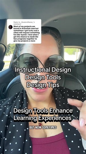Replying to @_QueenxReese_ Design Tools Enhance Learning Experiences. #instructionaldesign #educationtiktok #designtools #designtips #elearning