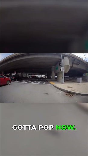 Cycling into southie this crossing crank it up