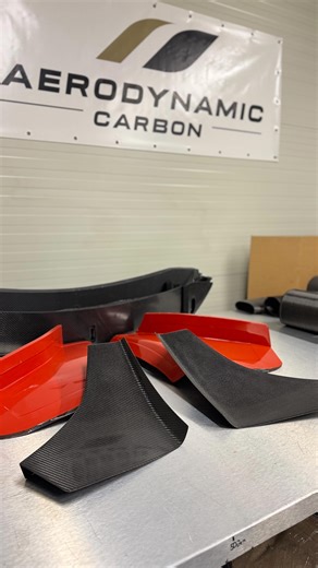 Aerodynamic carbon | Monster CANARDS for monster time attack project!! An experiment with making a mold using a 3D printer! 🖨️ The product turned out well,... | Instagram