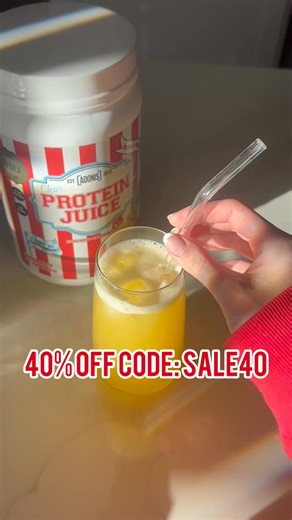 11K views | Clear Protein Juice is the NEW TREND!  ퟔ 퐑퐞퐟퐫퐞퐬퐡퐢퐧퐠 퐅퐥퐚퐯퐨퐮퐫퐬! 省 Muscle & Strength Gains  Healthier Hair, Skin & Nails  Eases Joint Pain & Improves digestion!  Over 20g protein & Less than 1g sugar! The SUPER drink is now available! 40% OFF PROTEIN JUICE!  Code: SALE40 | adonis.gear | Facebook
