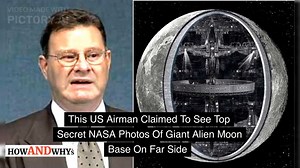 This US Airman Claimed To See Top Secret NASA Photos Of Giant Alien Moon Base On Far Side | Conspiracy times