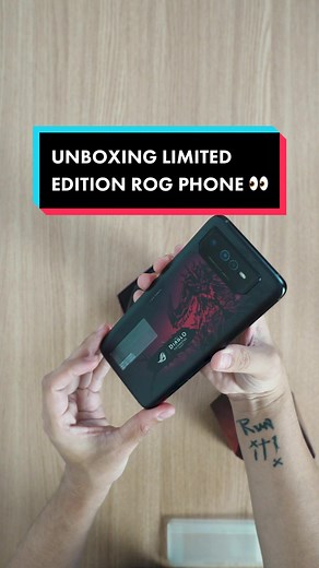 Unboxing Limited Edition ROG Phone 6 Diablo Immortal Edition