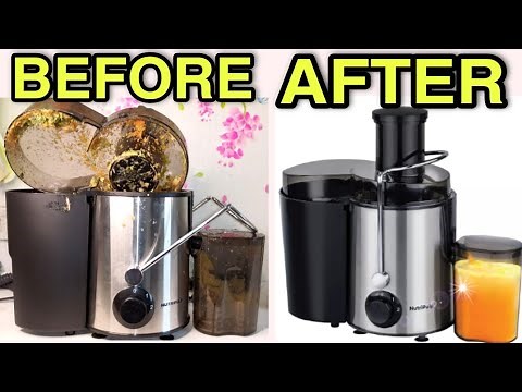 How to Clean and Dismantle Juicer?