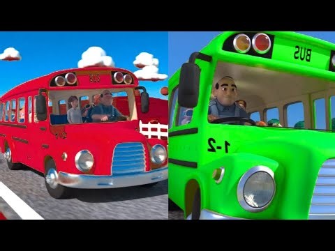 Wheels on the Bus | Toddler Songs & Baby Rhymes Collection