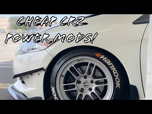 Honda CRZ Cheap Power Mods!