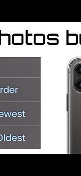 Sort Photos By Date iPhone