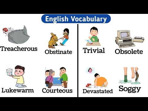 Advanced English Words with Examples || Advanced English Vocabulary