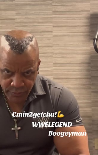 Showcasing Muscle Flexing with WWE Legend Boogeyman