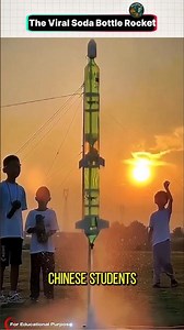 Can You Build a Real Rocket from Soda Bottles? This Student Did. ##documentary#usashorts#fyp