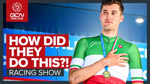 9.3K views · 91 reactions | This week, Dan Lloyd is rounding up all the action from the national championships last week, including the exclusive inside story on how a club team defied all the odds to beat some HUGE names at the Italian Elite National Champs!  | GCN Racing | Facebook