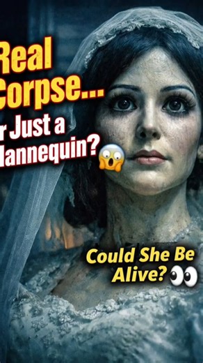 This Mannequin Might Be a Real Corpse Bride 😨#shorts #horrorstories #terrifyingtales