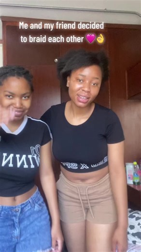 Braiding Hair Together: Fun Moments with Friends
