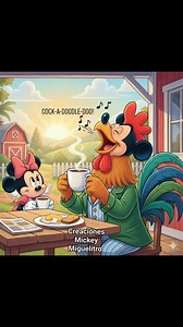 Un rico café por las mañanas para empezar el día 😋☕🌞. | Creaciones Mickey