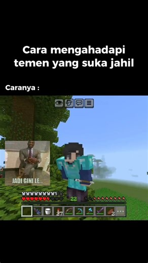 MCM (Minecraft Moment) Ep 13 @SkyBlueID #nobatidao #minecraft #memes #mcpe #minecraftshorts