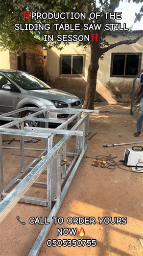 Sliding Table Saw Production in Progress