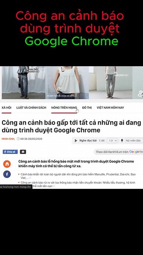 Công an cảnh báo Google Chrome#thuthuatmaytinh #meohay #windowns #googlechrome #CVE