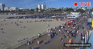 【LIVE】 Webcam Santa Monica - Pacific Park | SkylineWebcams