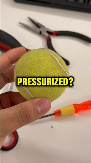 What’s REALLY Inside a Tennis Ball 🎾?