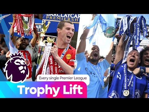 EVERY Premier League trophy lift in 90 seconds! (1993 to 2024) | Astro SuperSport