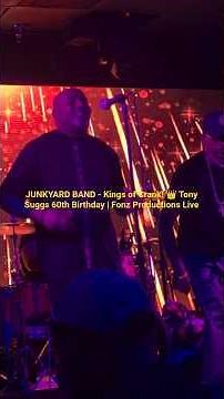 JUNKYARD BAND - Kings of Crank! 👑 Tony Suggs 60th Birthday | Fonz Productions Live