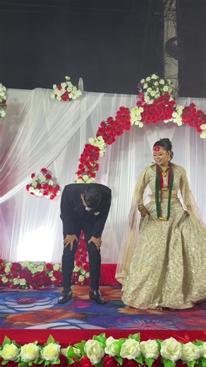 Beautiful Nepali Wedding Reception Dance Moments