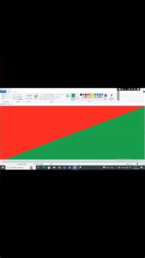 how to make gradient colour in ms paint ll paint me mix colour ko kaese banaye #computer #youtube