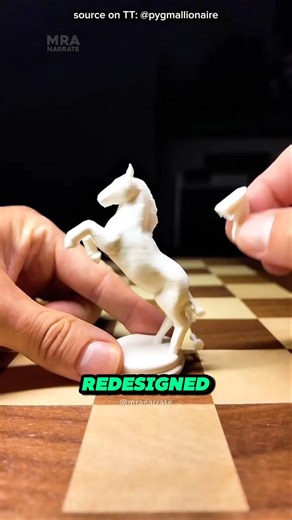 3D Printed Chess Pieces Make the Game Epic