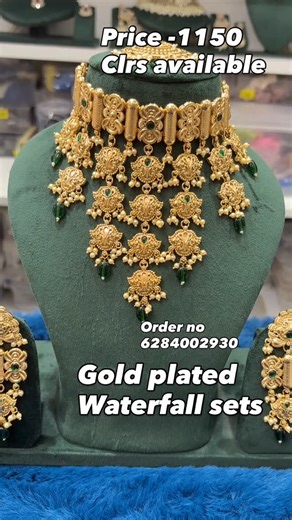 Kiran Bridal House Ferozepur cantt | GOLD PLATED NECK SETS #share #like #follow #trending #viral #trendingreels #reelsofinstagram #viralvideos #newcollection... | Instagram