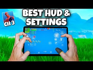 The BEST HUD & Settings in Fortnite Mobile Chapter 3