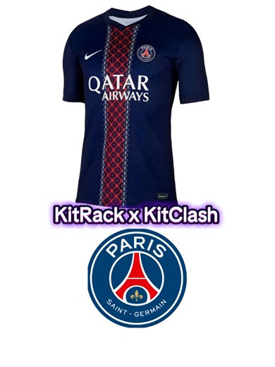 PSG 25/26 Home Kit vs Chelsea F.C 25/26 Away Kit Comparison