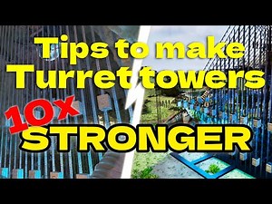 Tips to make your turret towers 10x STRONGER!! Ark Ascended