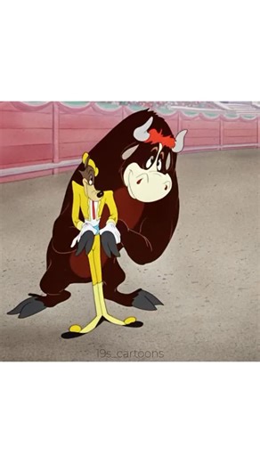 CARTOONS on Instagram: "🎬 Señor Droopy (1949) is a Tex Avery cartoon where Droopy competes against the Wolf in a bullfighting contest in Mexico to win the affection of actress Lina Romay, who is featured in a live-action shot. The wolf uses various tricks to outsmart the bull, while the bull initially dismisses Droopy as a harmless nuisance. Droopy ultimately uses the bull’s overconfidence to his advantage, winning the contest. In a bullfighting contest at the “Chili Bowl” in Mexico, Droopy and