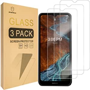 Mr.Shield [3-Pack] Designed For Nokia G300 5G [Tempered Glass] [Japan Glass with 9H Hardness] Screen Protector with Lifetime Replacement