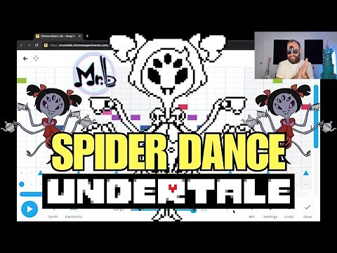 SPIDER DANCE from UNDERTALE on Chrome Music Lab