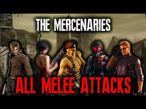 Resident Evil 4 Mercenaries - Melee Moves